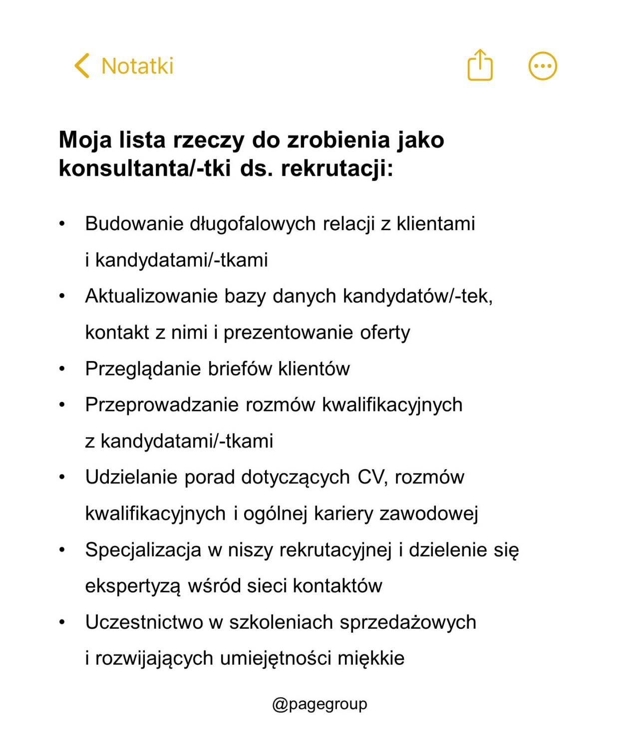 obowiązki rekrutera